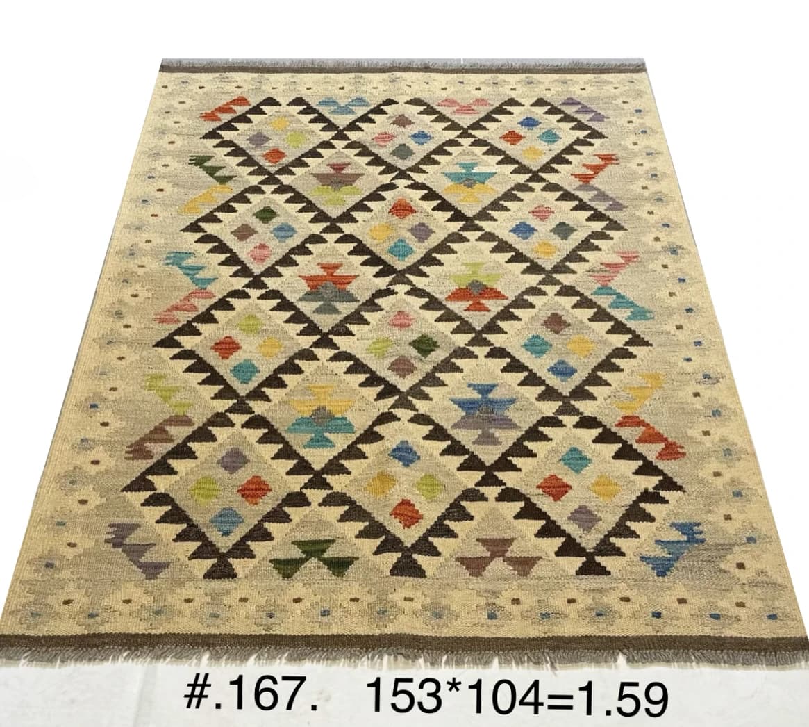 Multicolour Diamond Kilim